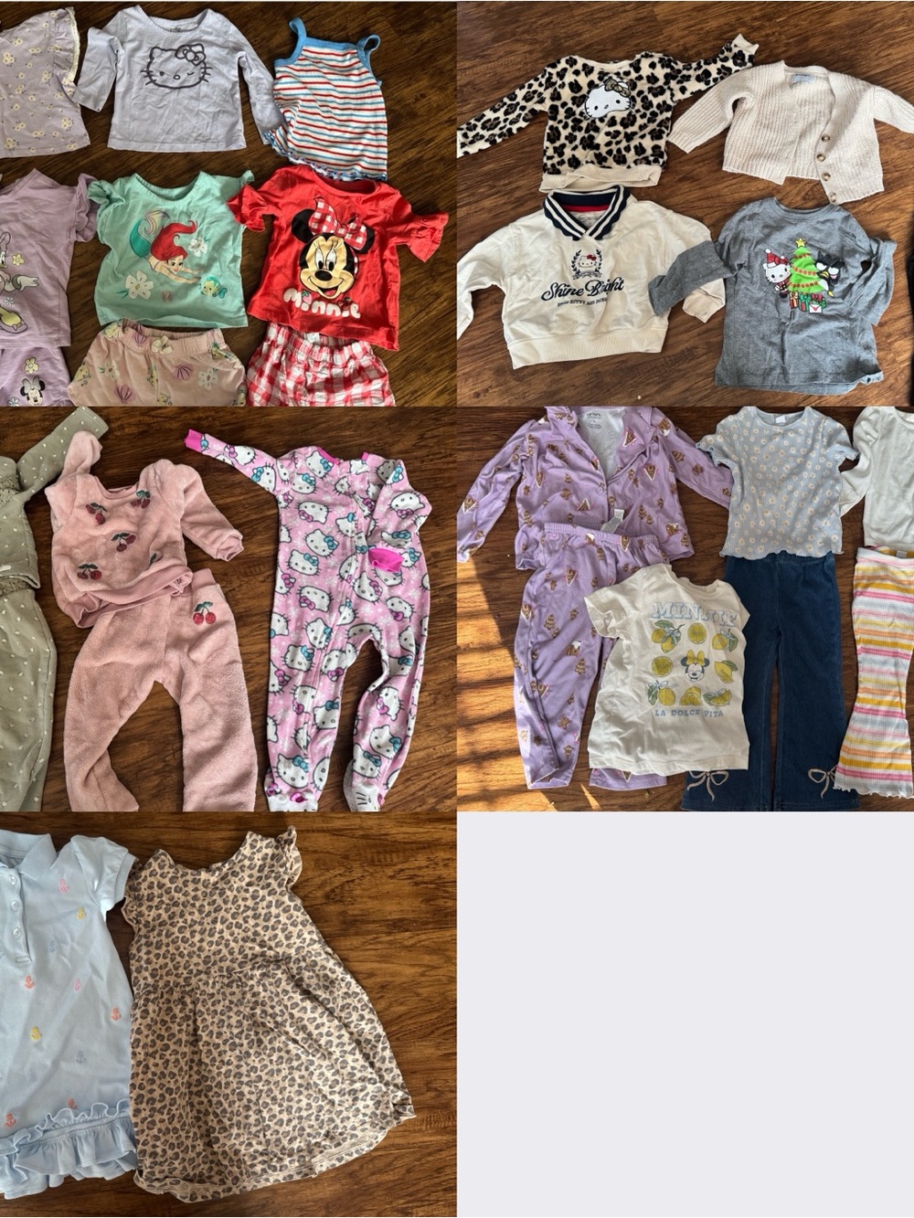 Bundle of toddler girl clothes
